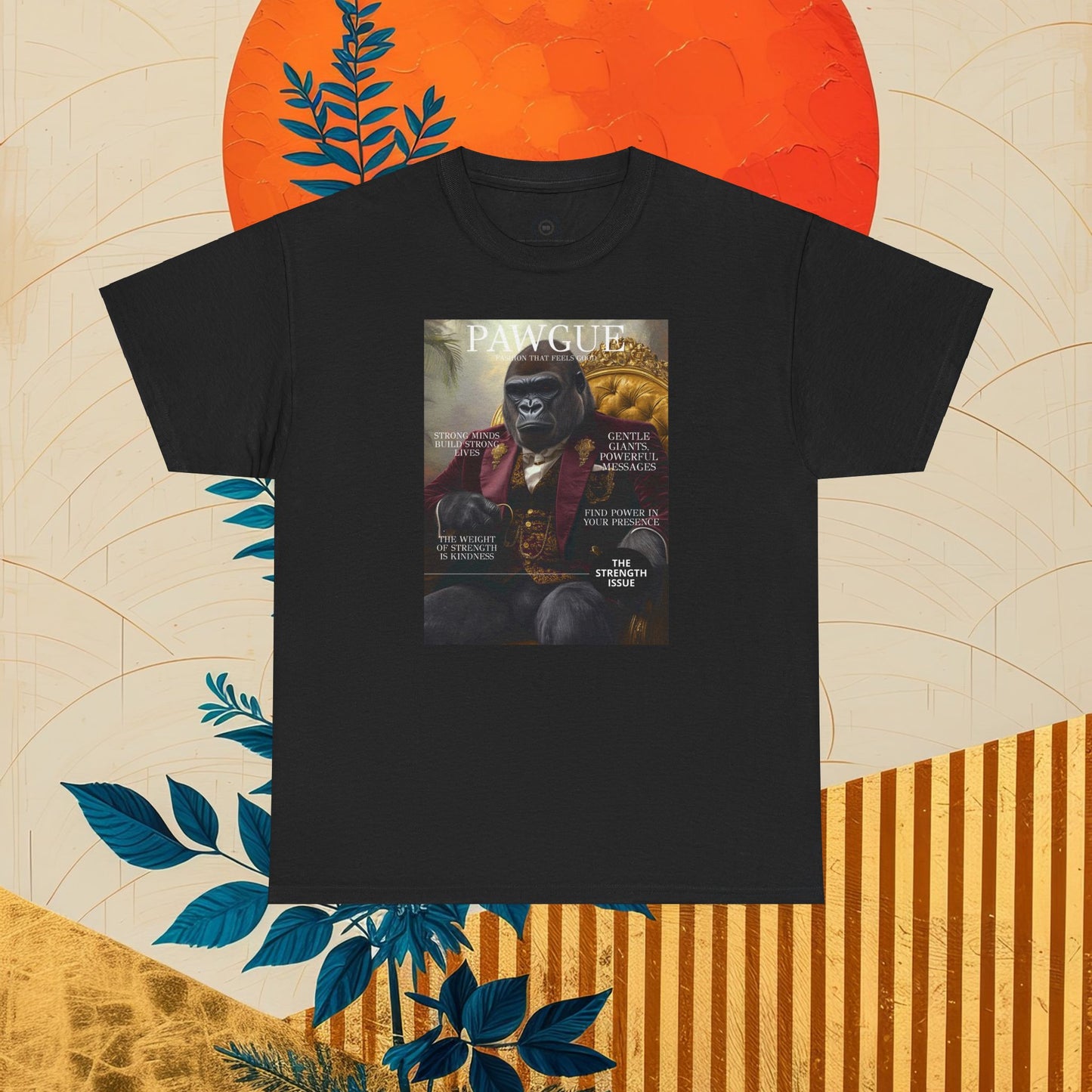 Gorilla in Velvet Suit: "Cover" | T Shirt | Pawgue Chic Edition™