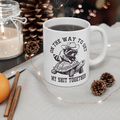 Bark Basics Collection™: "On My Way!" | Ceramic Mug, (11oz, 15oz) |