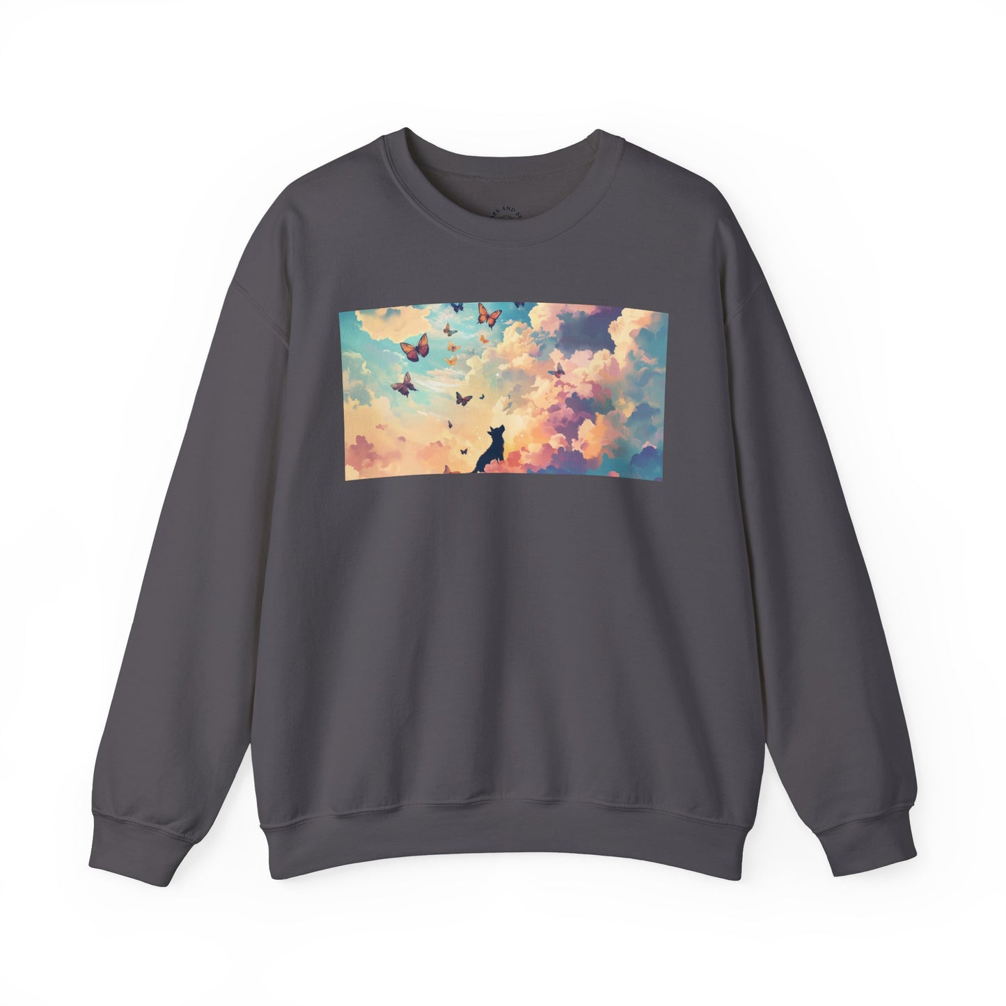 Enchanted Paws Collection™: "Butterfly Reverie" | Crewneck Sweatshirt