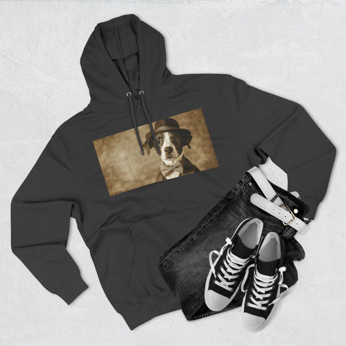 Historical Fiction Collection™: "Sir Barkington of Bowtie Manor" | Hoodie