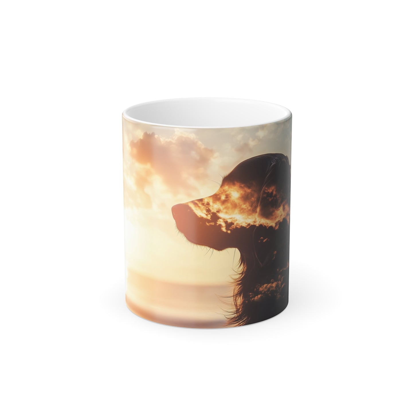 Enchanted Paws Collection™: "Skybound Spirit" | Color Morphing Coffee Mug, 11oz |