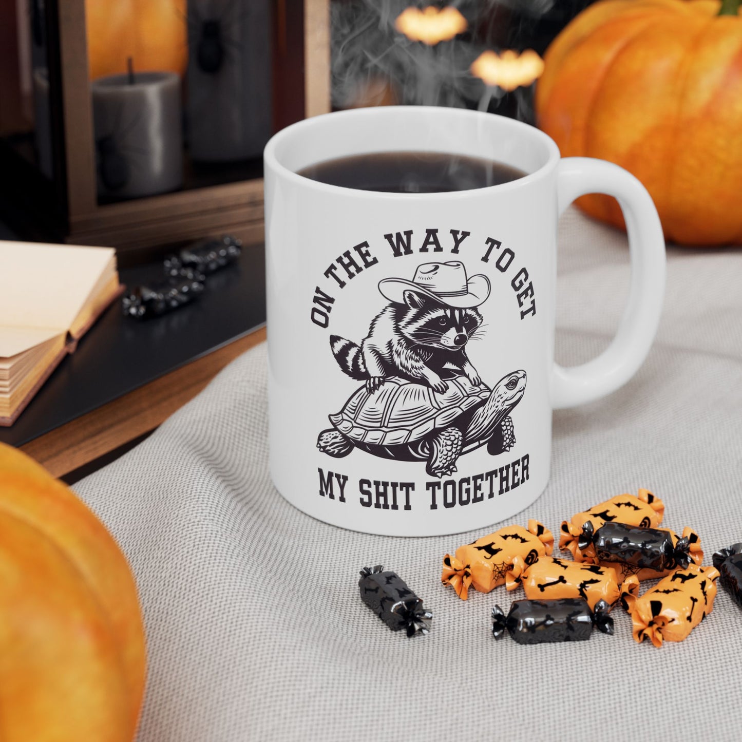 Bark Basics Collection™: "On My Way!" | Ceramic Mug, (11oz, 15oz) |