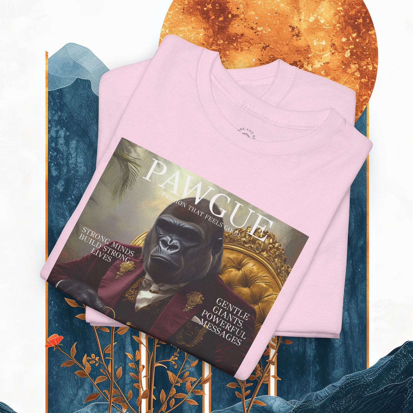 Gorilla in Velvet Suit: "Cover" | T Shirt | Pawgue Chic Edition™