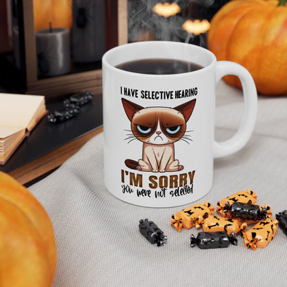 Bark Basics Collection™: "I'm Sorry" | Ceramic Mug, (11oz, 15oz) |