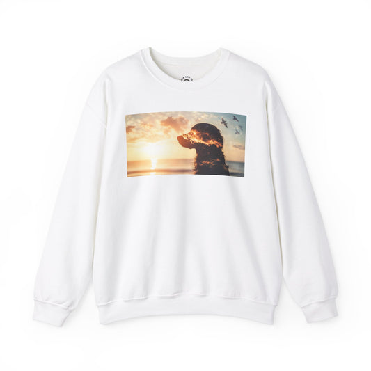 Enchanted Paws Collection™: "Skybound Spirit" | Crewneck Sweatshirt