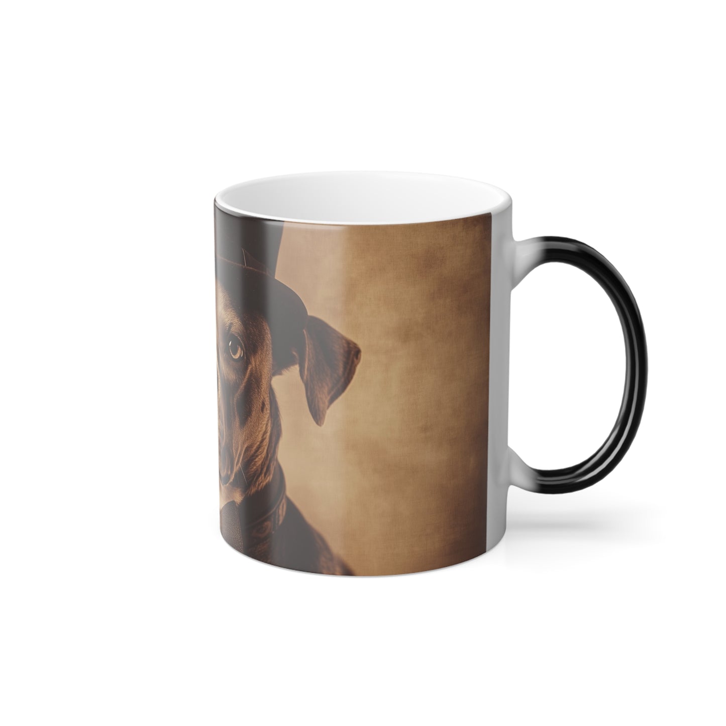 Historical Fiction Collection™: "Lord Winston of Woofshire" | Color Morphing Coffee Mug, 11oz |