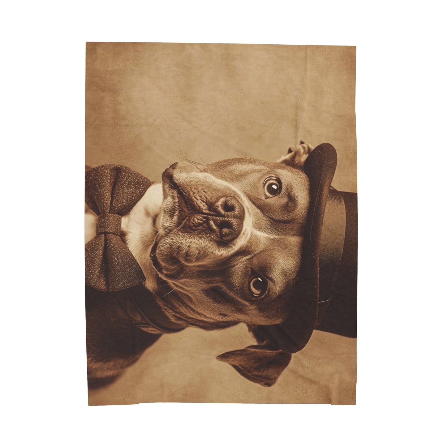 Historical Fiction Collection™: "Lord Winston of Woofshire"   | Velveteen Plush Blanket