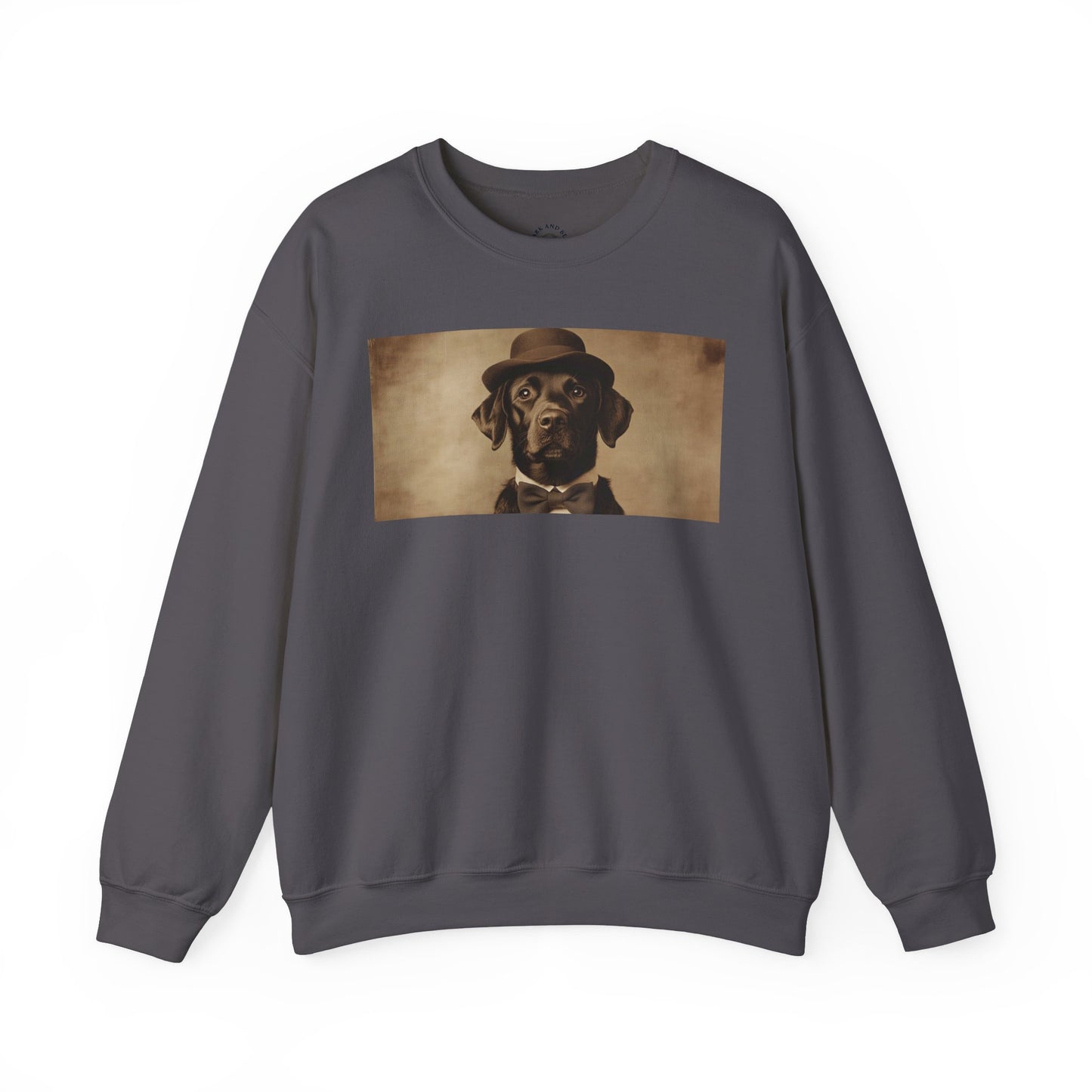 Historical Fiction Collection™: "Baron Barkington of Labrador Lane" | Crewneck Sweatshirt