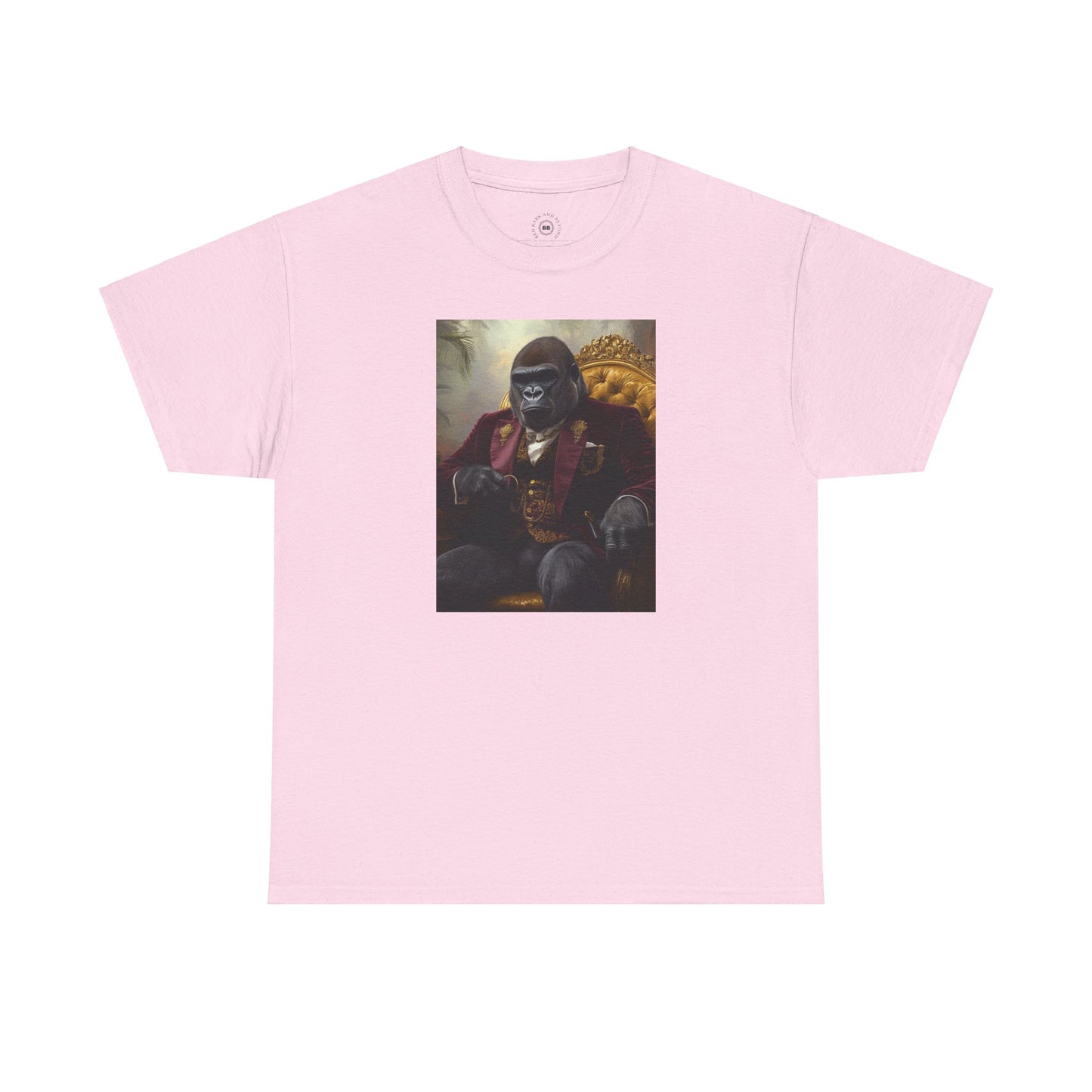 Gorilla in Velvet Suit: "The Jungle Tycoon" | T Shirt | Pawgue Chic Edition™