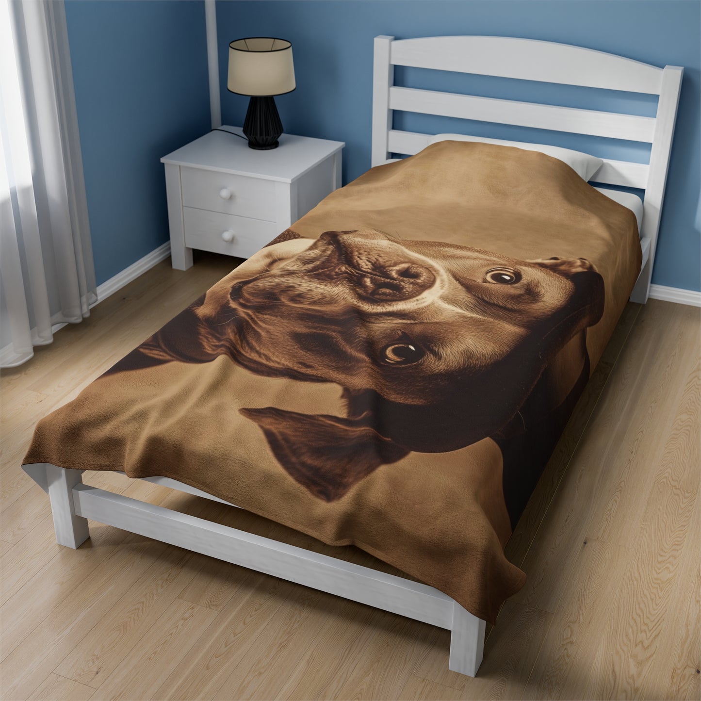 Historical Fiction Collection™: "Lord Winston of Woofshire"   | Velveteen Plush Blanket