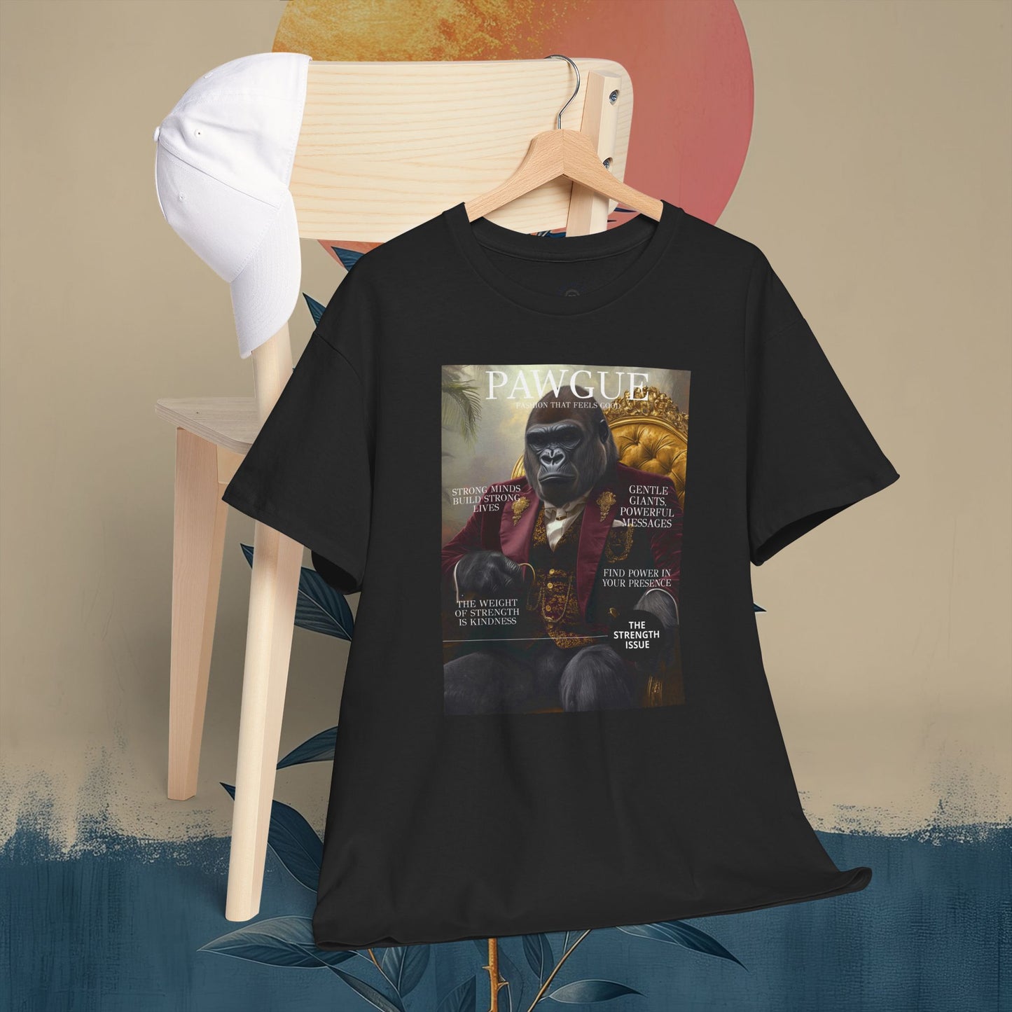 Gorilla in Velvet Suit: "Cover" | T Shirt | Pawgue Chic Edition™