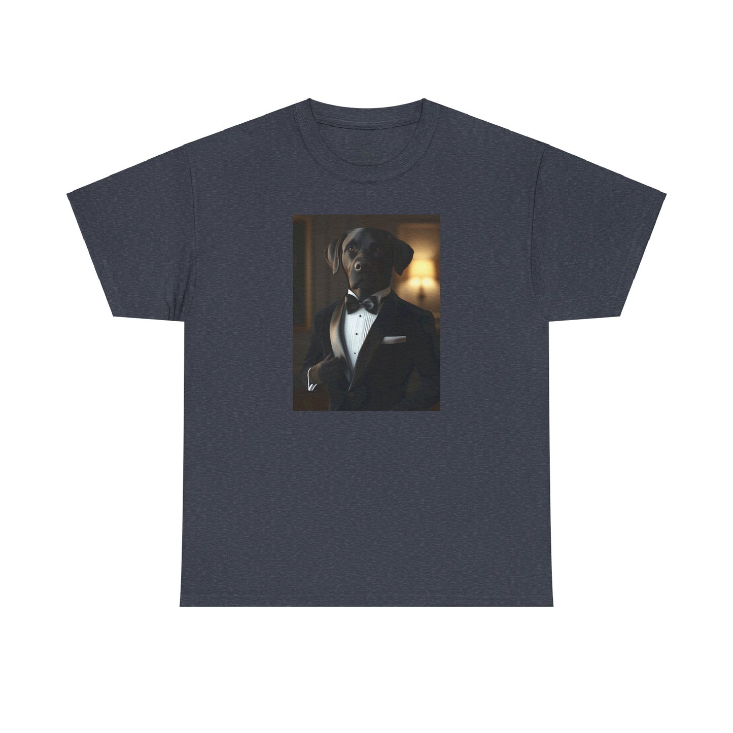 Labrador in Black Tie: "The Classic Companion" | T Shirt |  Pawgue Chic Edition™