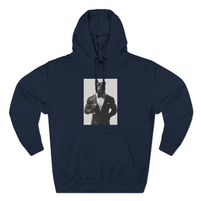 Cane Corso in Tuxedo: "Ebony Elegance" | Hoodie | Pawgue Chic Edition™
