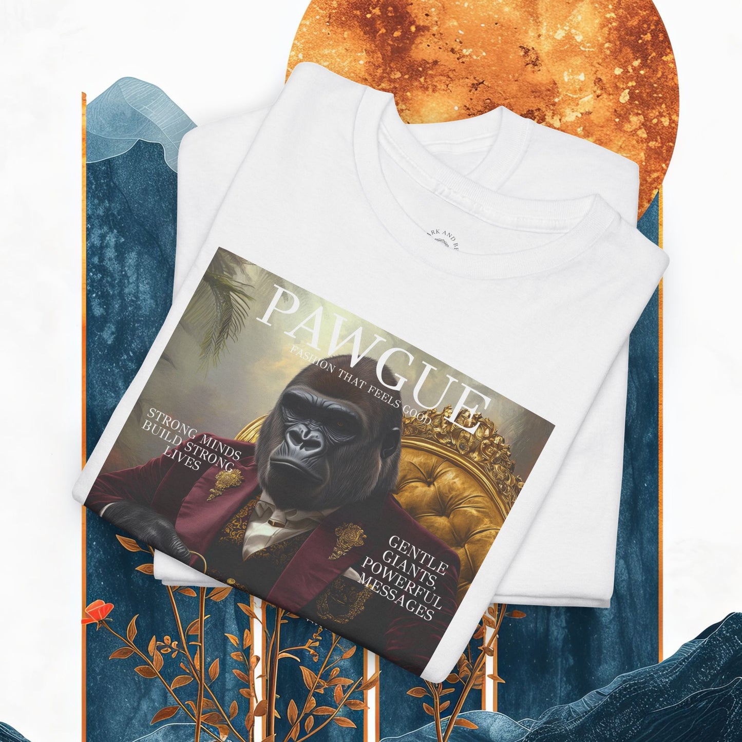 Gorilla in Velvet Suit: "Cover" | T Shirt | Pawgue Chic Edition™