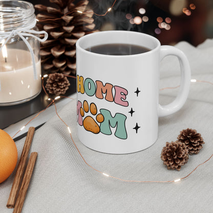 Bark Basics Collection™: "Stay At Home" | Ceramic Mug, (11oz, 15oz) |