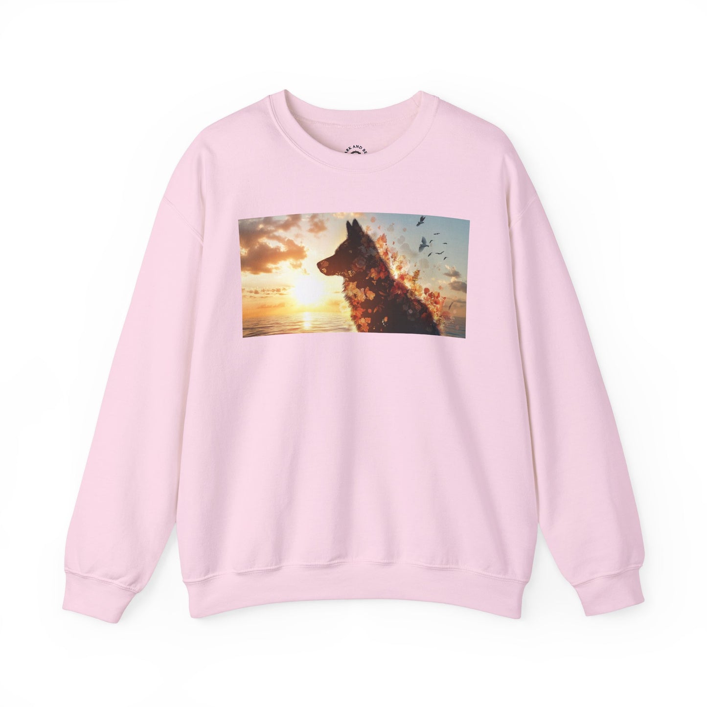 Enchanted Paws Collection™: "Floral Horizons" | Crewneck Sweatshirt