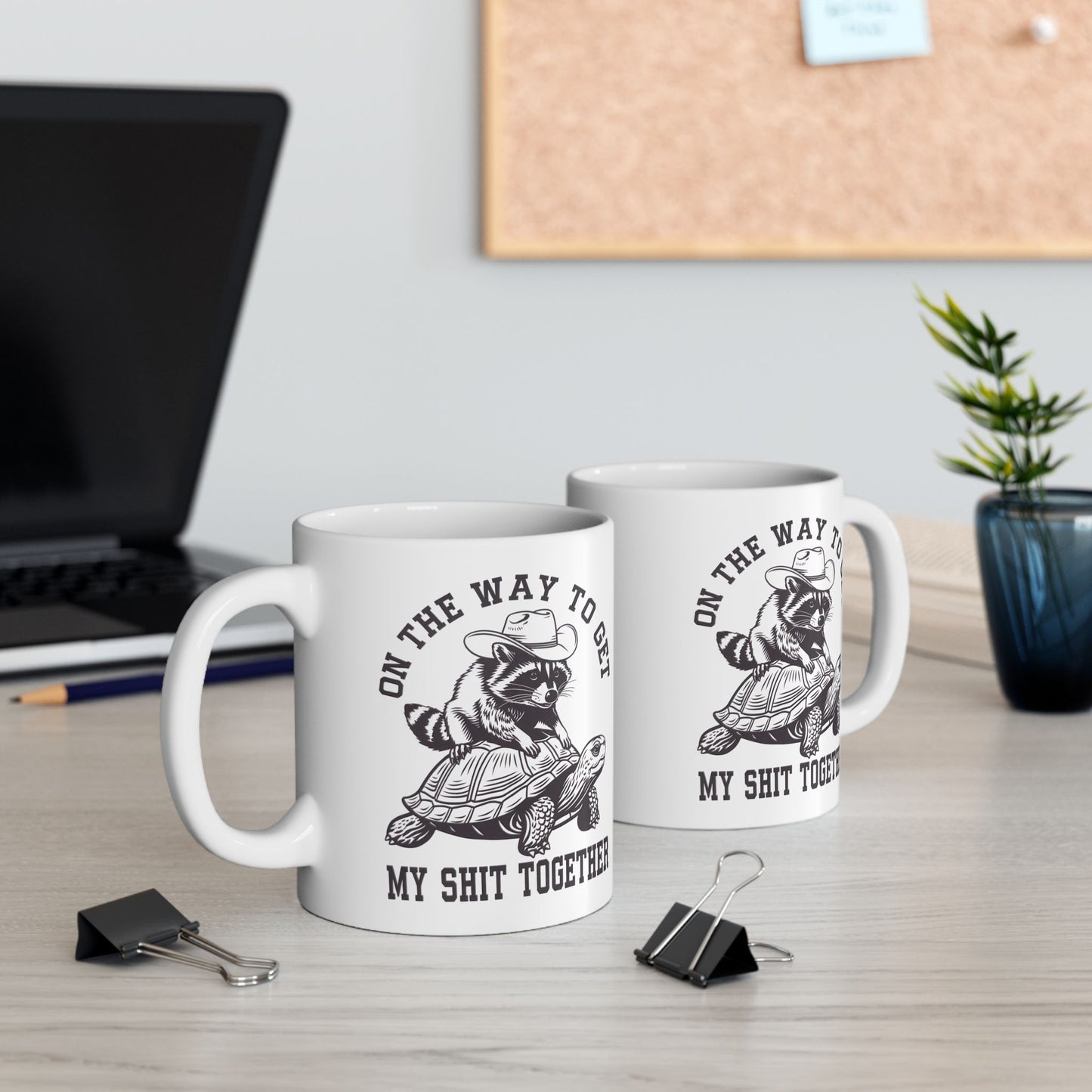 Bark Basics Collection™: "On My Way!" | Ceramic Mug, (11oz, 15oz) |