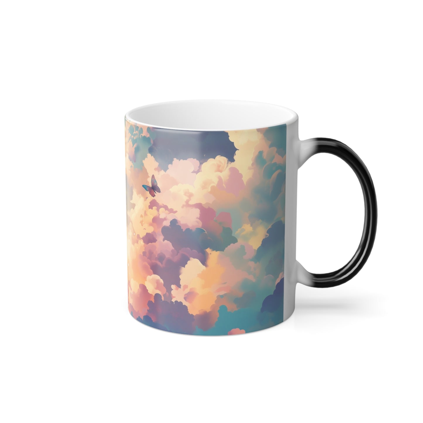 Enchanted Paws Collection™: "Butterfly Reverie" | Color Morphing Coffee Mug, 11oz |