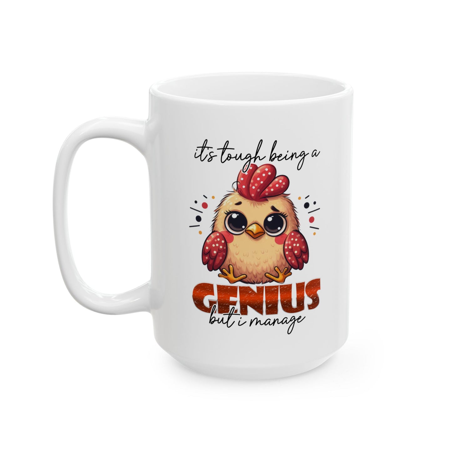 Snark & Simplicity Collection™: "I Manage" | Ceramic Mug, (11oz, 15oz) |