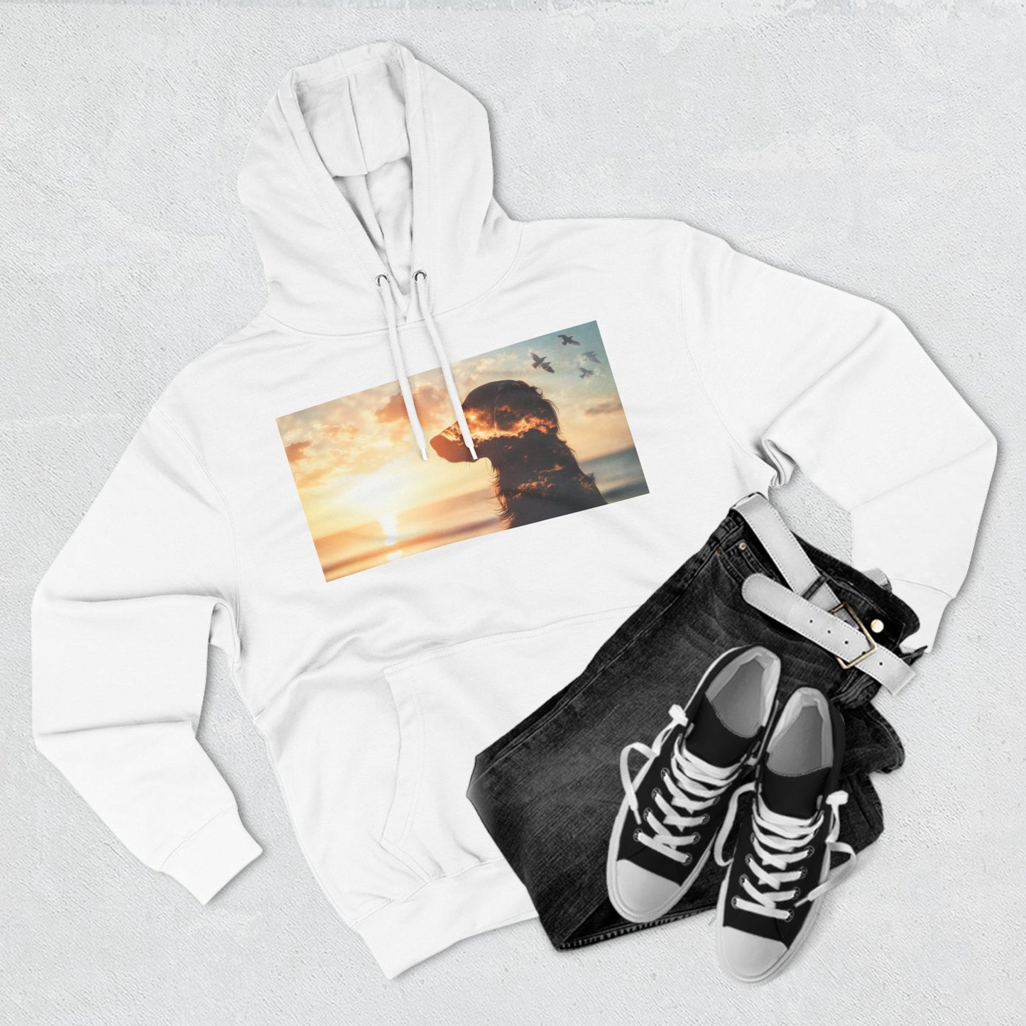 Enchanted Paws Collection™: "Skybound Spirit" | Hoodie