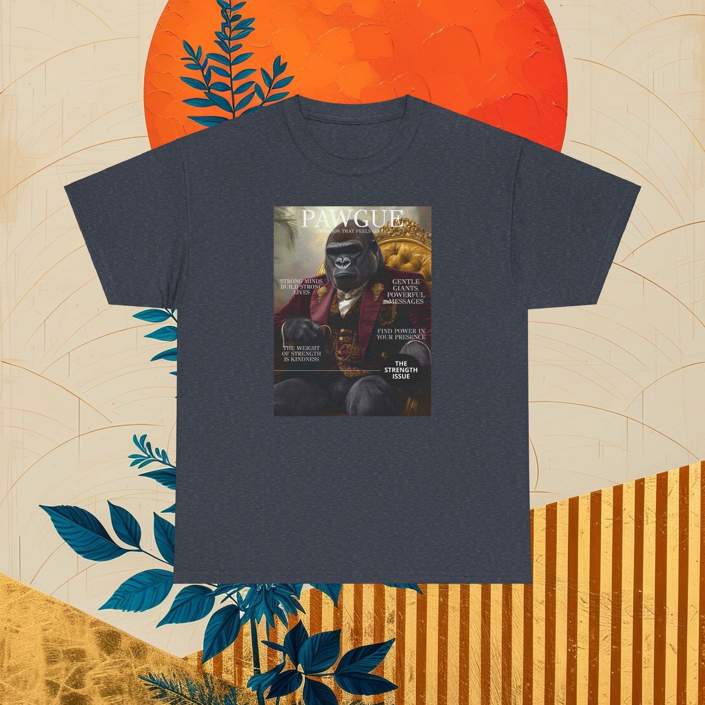 Gorilla in Velvet Suit: "Cover" | T Shirt | Pawgue Chic Edition™