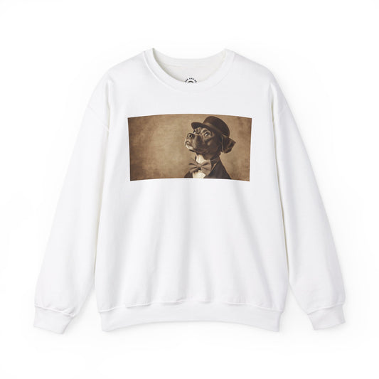 Historical Fiction Collection™: "Professor Pawsworth, Esq." | Crewneck Sweatshirt