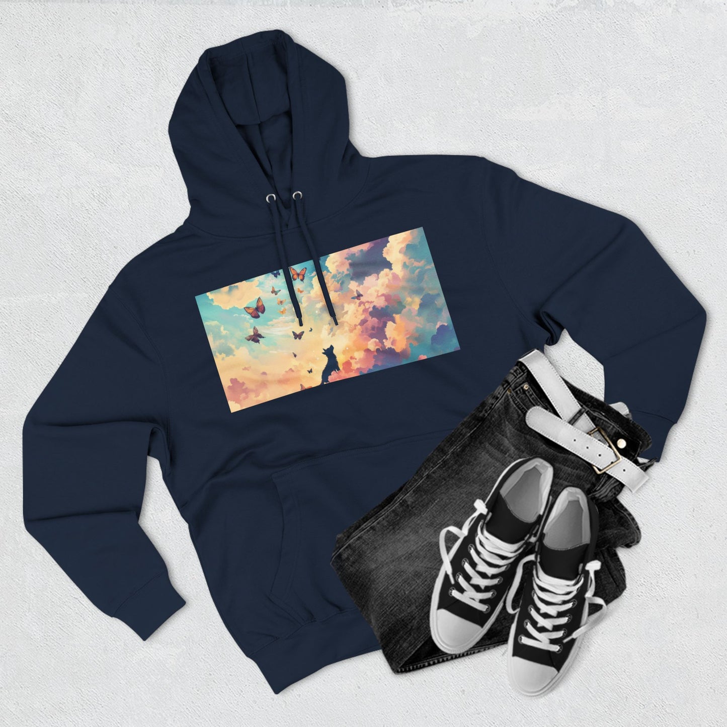 Enchanted Paws Collection™: "Butterfly Reverie" | Hoodie