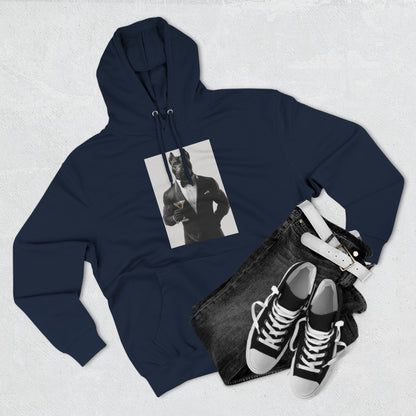 Cane Corso in Tuxedo: "Ebony Elegance" | Hoodie | Pawgue Chic Edition™