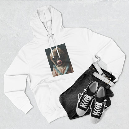 Pug in Peach and Lace: "Blushing Belle" | Hoodie | Puppy Love Edition™