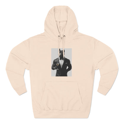 Cane Corso in Tuxedo: "Ebony Elegance" | Hoodie | Pawgue Chic Edition™