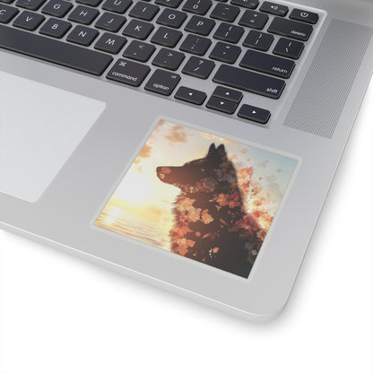 Enchanted Paws Collection™: "Floral Horizons" | Kiss-Cut Stickers