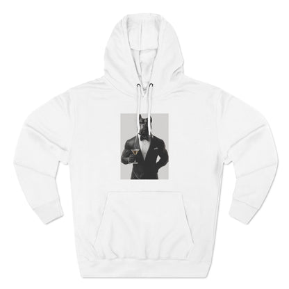 Cane Corso in Tuxedo: "Ebony Elegance" | Hoodie | Pawgue Chic Edition™