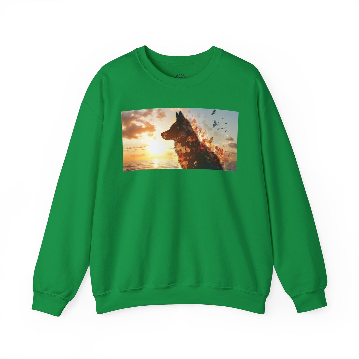 Enchanted Paws Collection™: "Floral Horizons" | Crewneck Sweatshirt