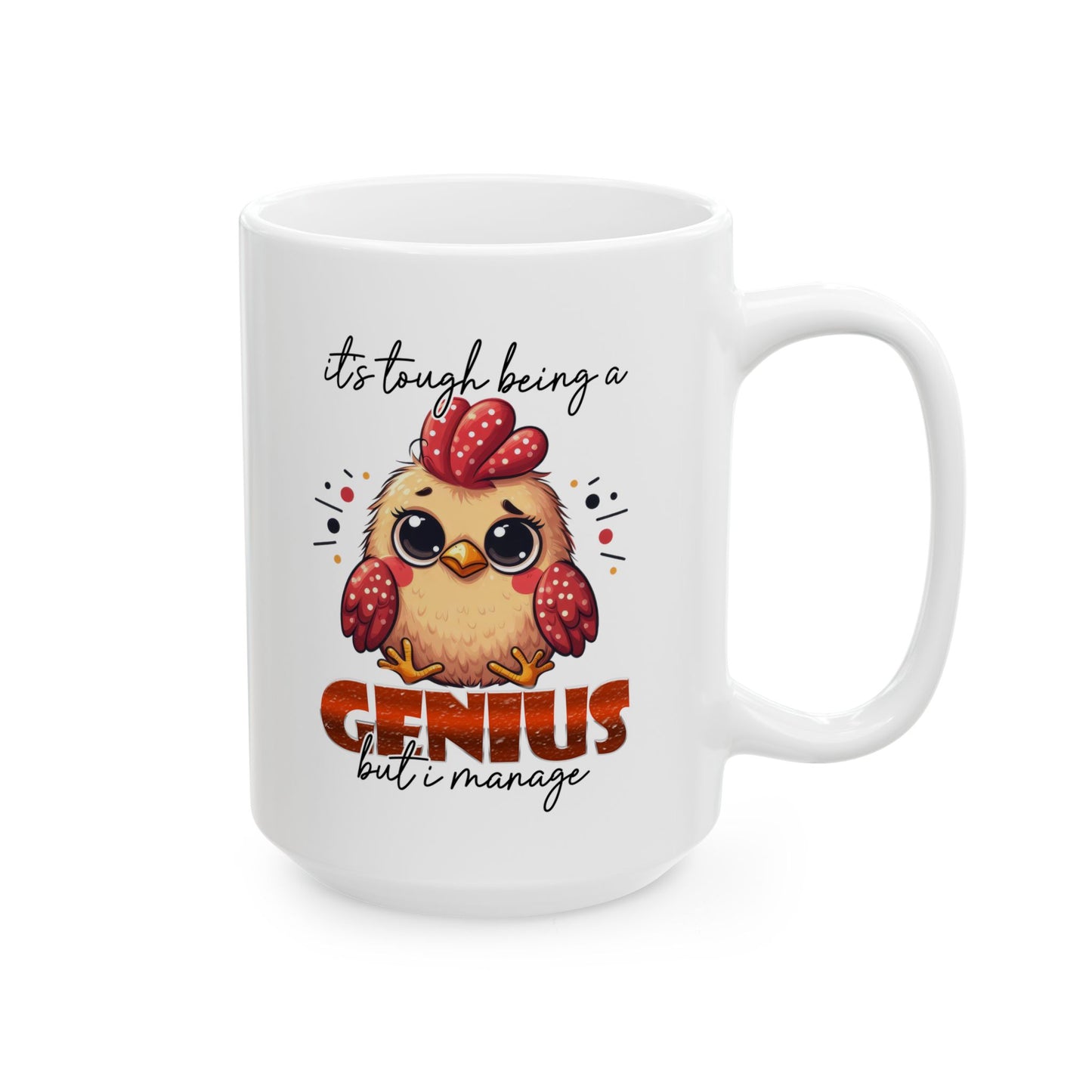 Snark & Simplicity Collection™: "I Manage" | Ceramic Mug, (11oz, 15oz) |