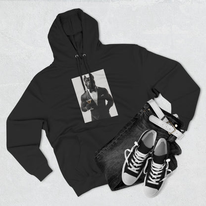 Cane Corso in Tuxedo: "Ebony Elegance" | Hoodie | Pawgue Chic Edition™