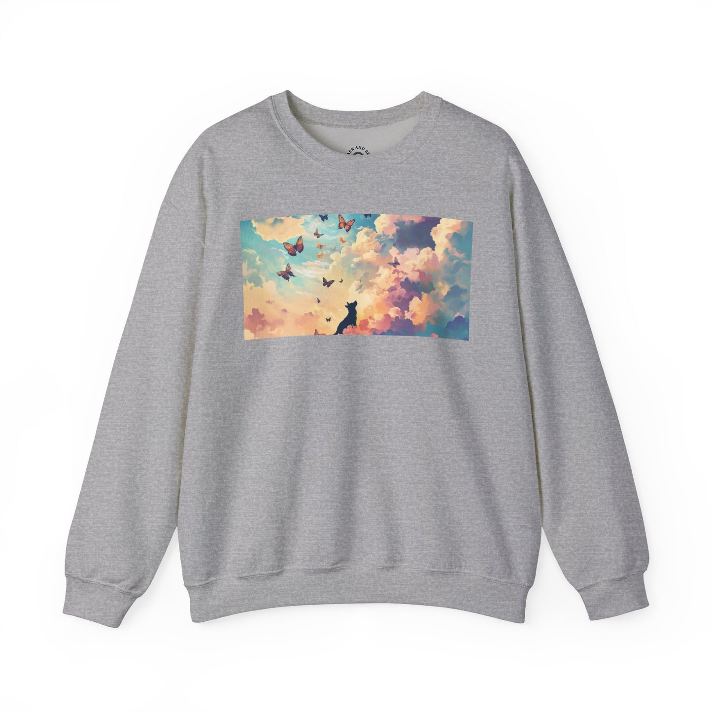 Enchanted Paws Collection™: "Butterfly Reverie" | Crewneck Sweatshirt