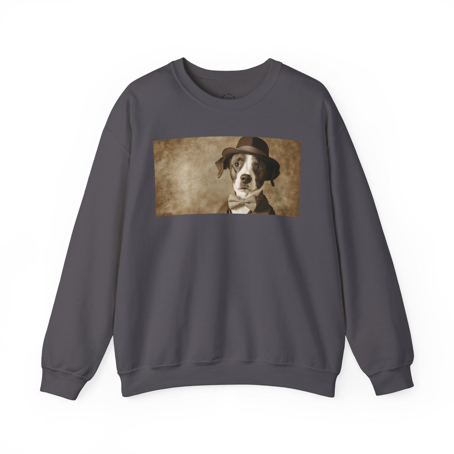 Historical Fiction Collection™: "Sir Barkington of Bowtie Manor" | Crewneck Sweatshirt