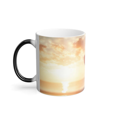 Enchanted Paws Collection™: "Skybound Spirit" | Color Morphing Coffee Mug, 11oz |