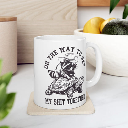 Bark Basics Collection™: "On My Way!" | Ceramic Mug, (11oz, 15oz) |