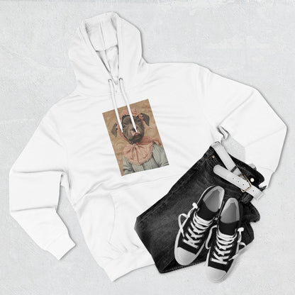 Pit Bull in Lace Bonnet: "Regal Reverie" | Hoodie | Puppy Love Edition™