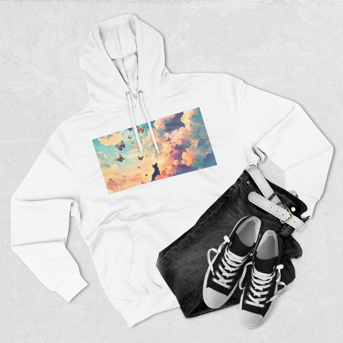 Enchanted Paws Collection™: "Butterfly Reverie" | Hoodie