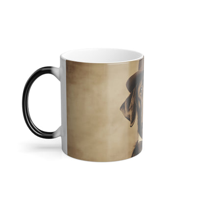 Historical Fiction Collection™: "Baron Barkington of Labrador Lane" | Color Morphing Coffee Mug, 11oz |