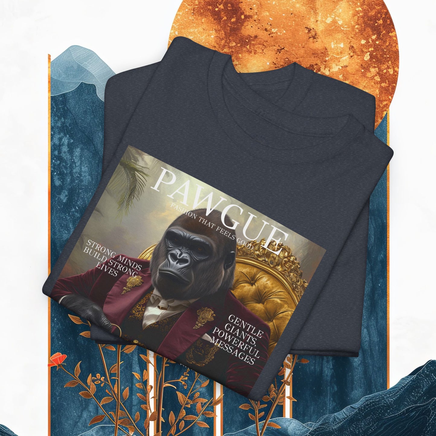 Gorilla in Velvet Suit: "Cover" | T Shirt | Pawgue Chic Edition™