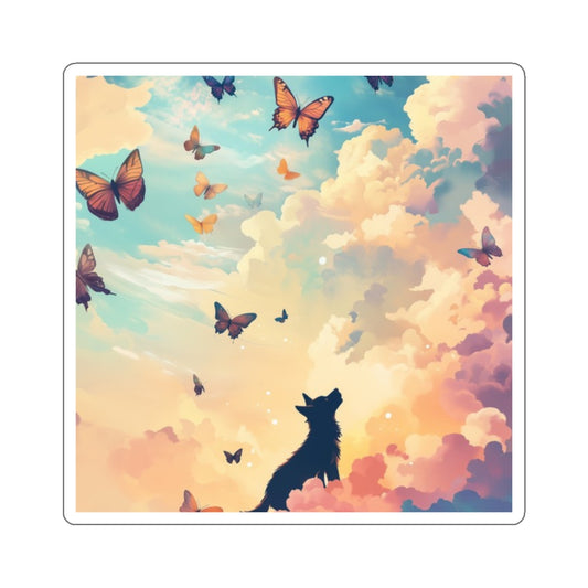 Enchanted Paws Collection™: "Butterfly Reverie" | Kiss-Cut Stickers