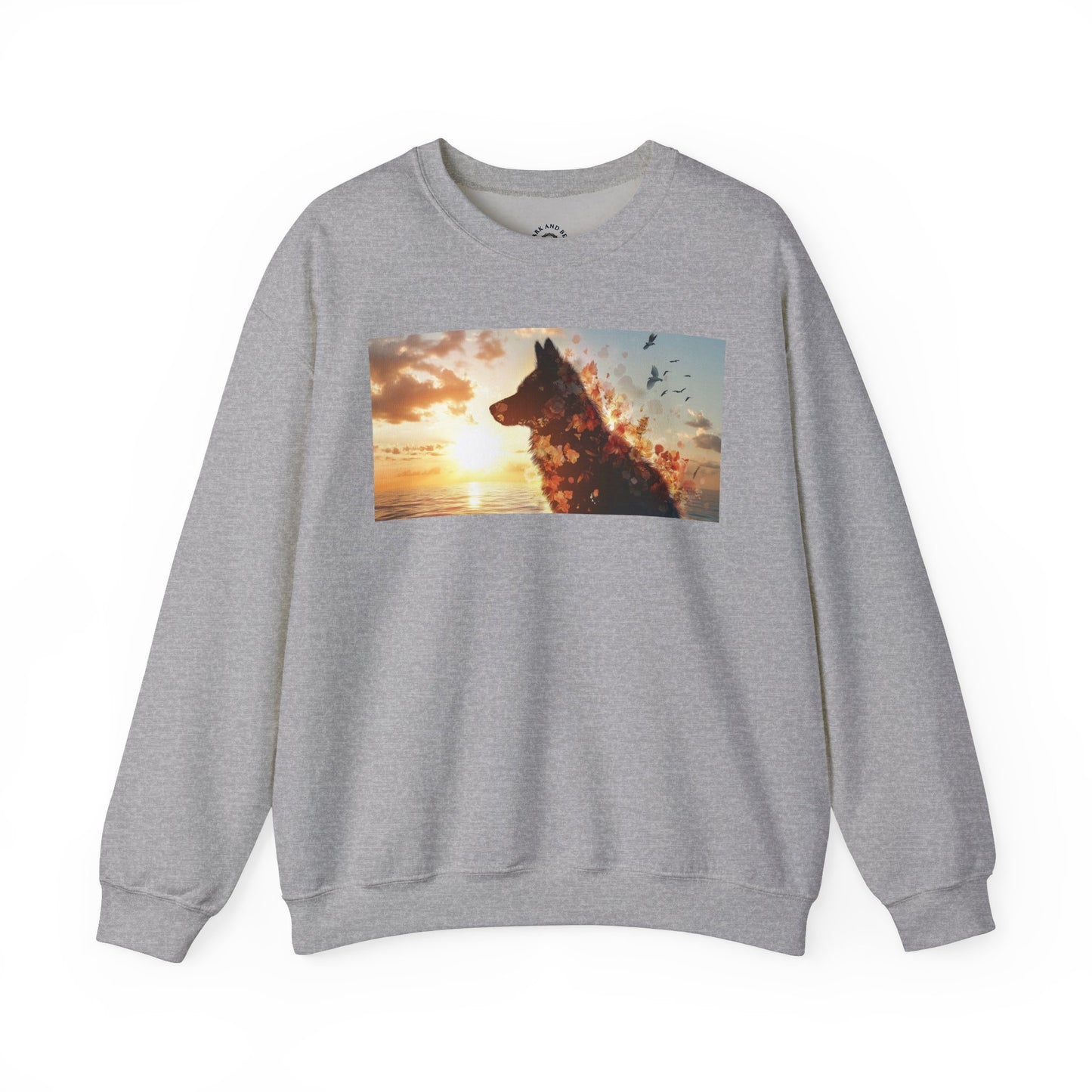 Enchanted Paws Collection™: "Floral Horizons" | Crewneck Sweatshirt